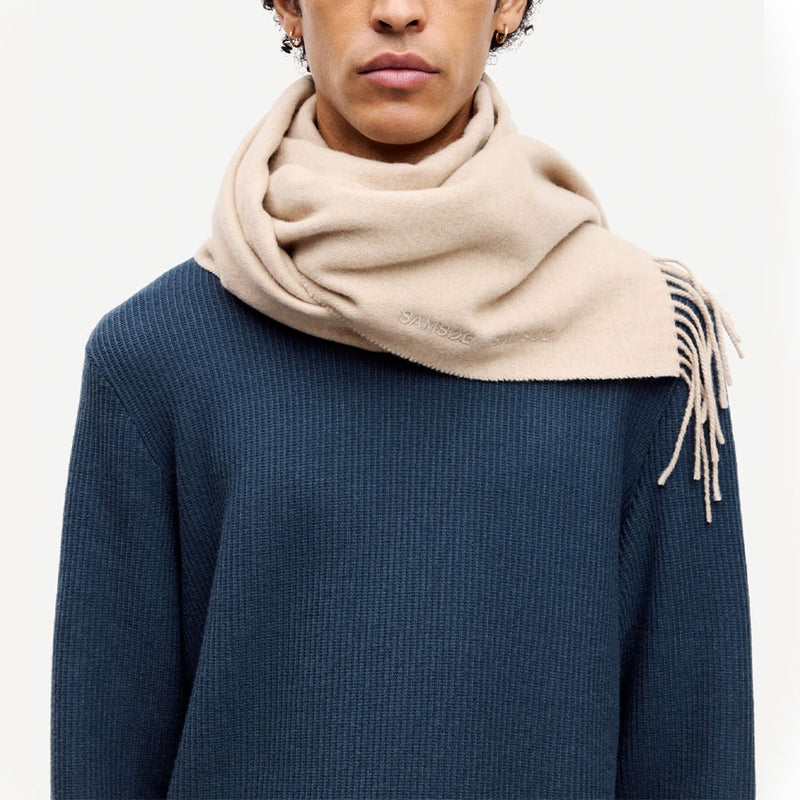 Samsoe Samsoe - Echarpe Sajolly - Beige