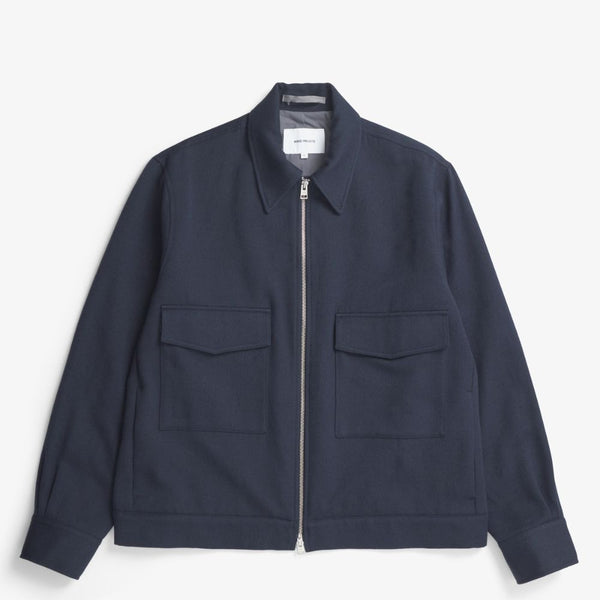 Norse Projects - Veste Aksel - Bleu marine