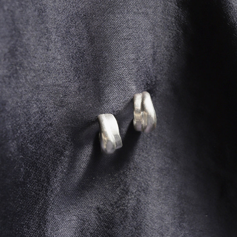 TEN - Boucles d'oreilles Soggy - Argent
