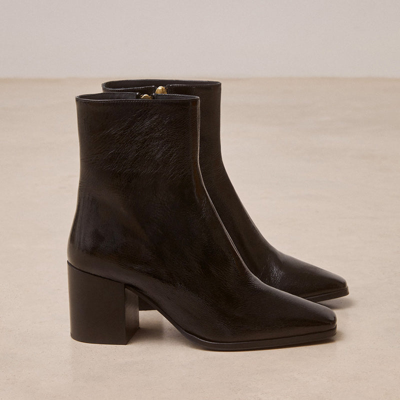 Rivecour - Bottines n°670 - Noir Vernis