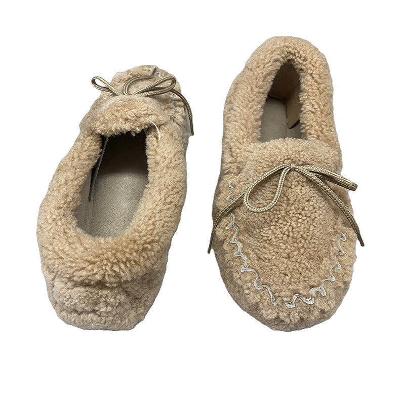 Milona - Chaussons Mocassins - Camel