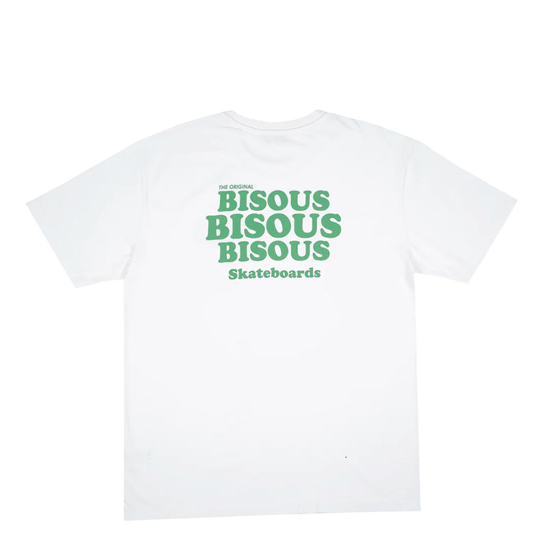 Bisous Skateboard - T-Shirt Grease - Vert