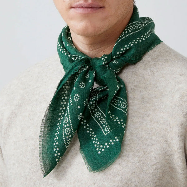 Moismont - Foulard Olaf N°676 - Vert British