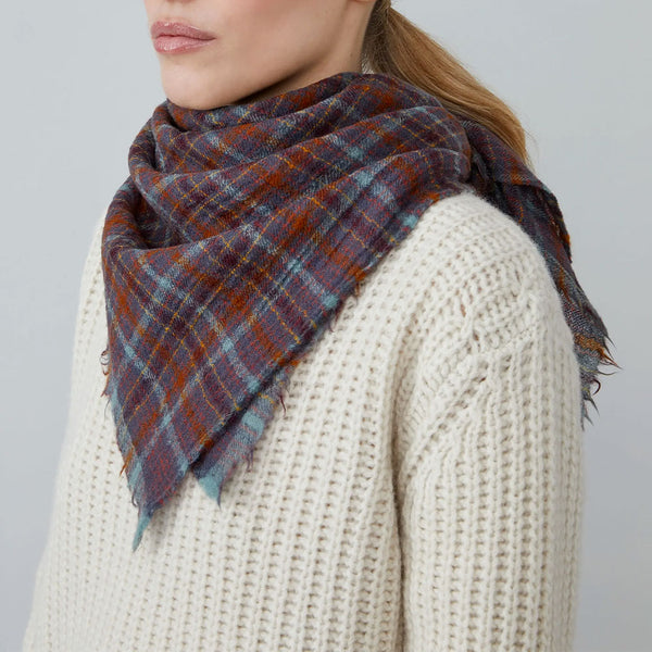 Moismont - Foulard Edimbourg N°800 - Gris Slate