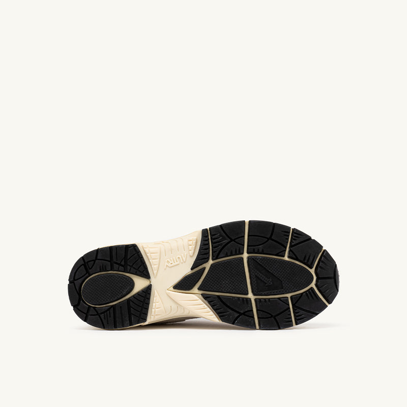 Autry - Baskets Hyperway en Mesh et en Daim - Blanc & Argent