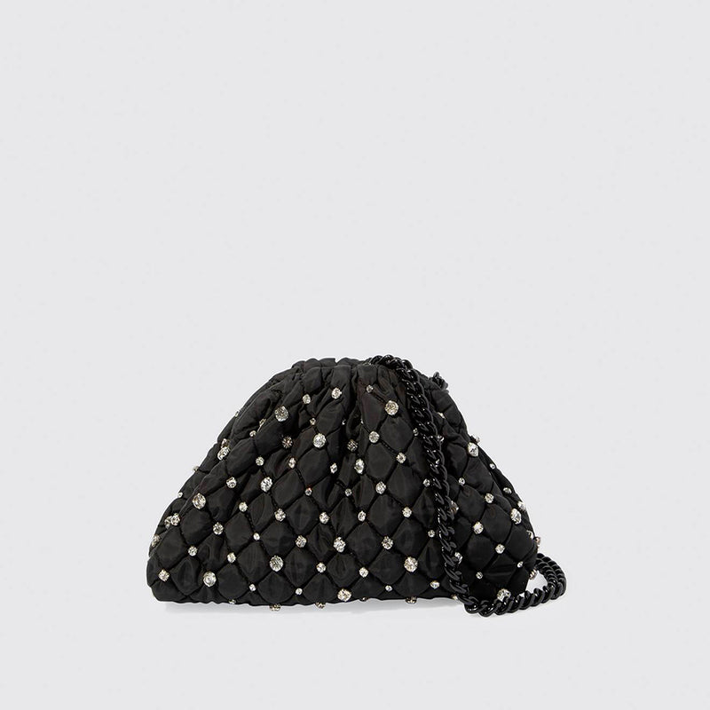 Maria La Rosa - Sac Strass - Noir