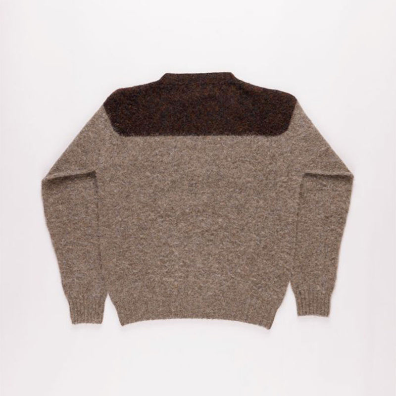 La Fetiche - Pull Penelope - Gris & Marron