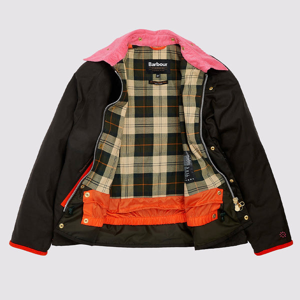 Flower Mountain - Veste Barbour x Flower Mountain - Fuchsia