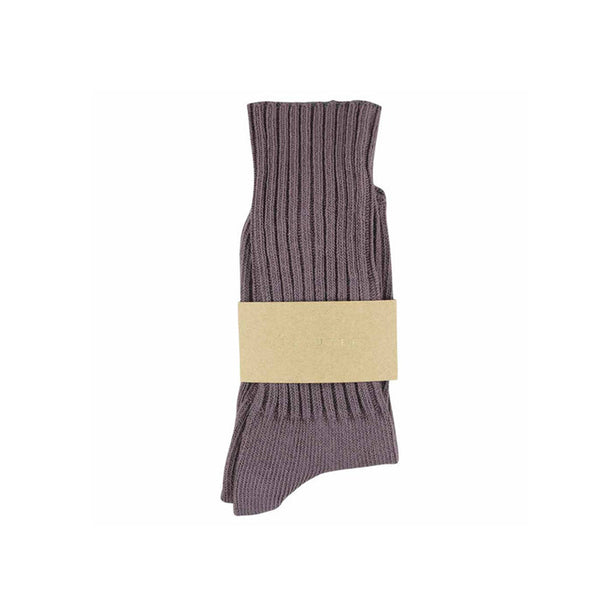 Escuyer - Chaussettes Crew - Violet