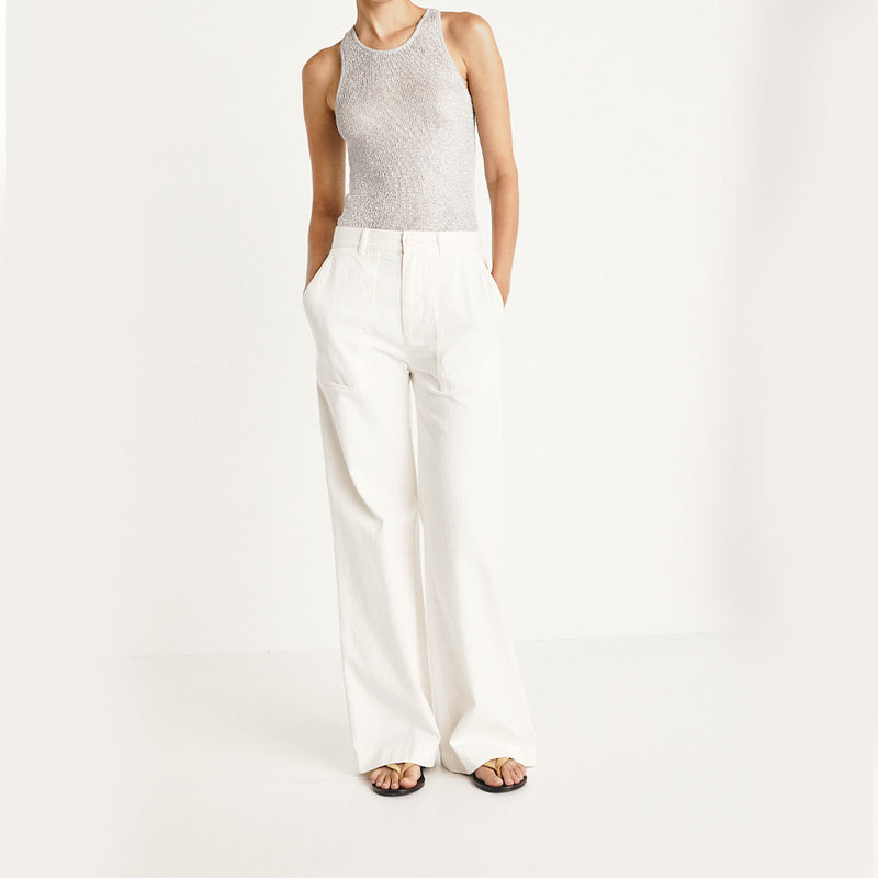 Masscob - Pantalon Varques - Blanc