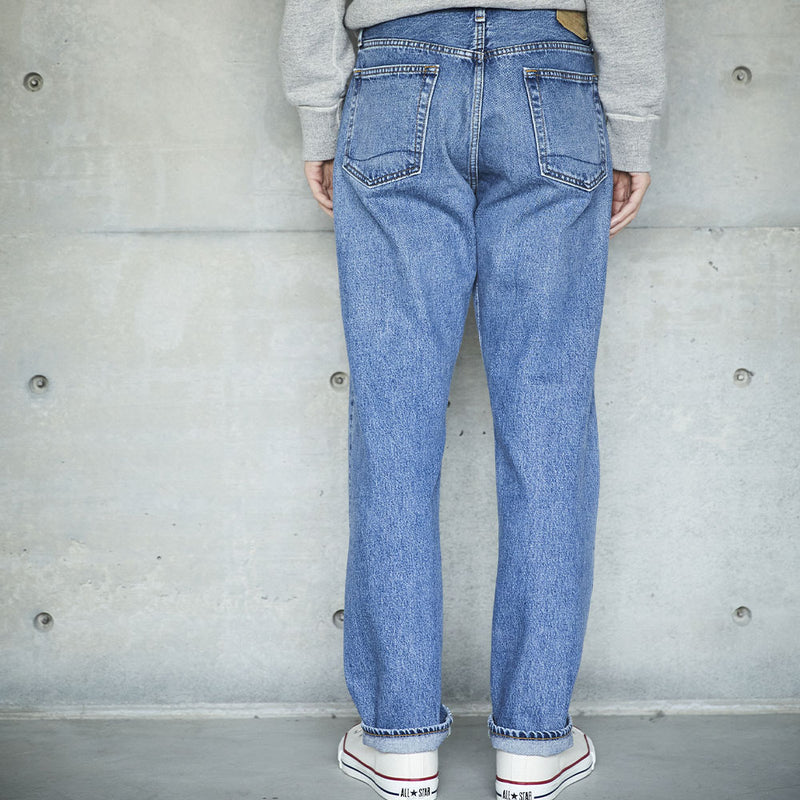 OrSlow - Jeans usé 105 1990's - Bleu délavé