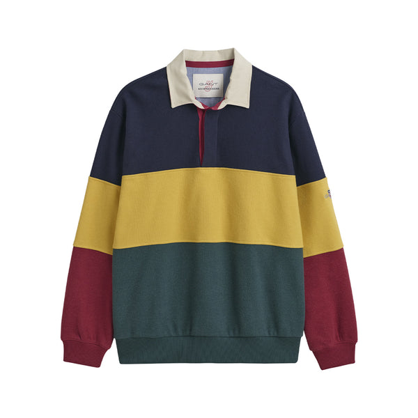 GANT - Polo Color Block Rugger - Evening Blue