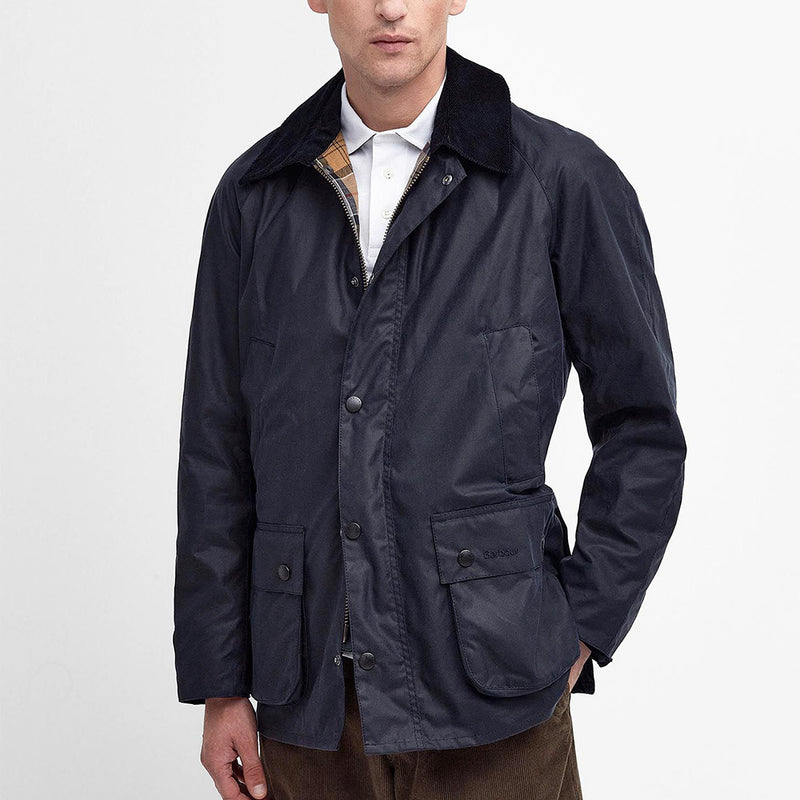 Barbour - Veste Ashby Wax Jacket - Marine