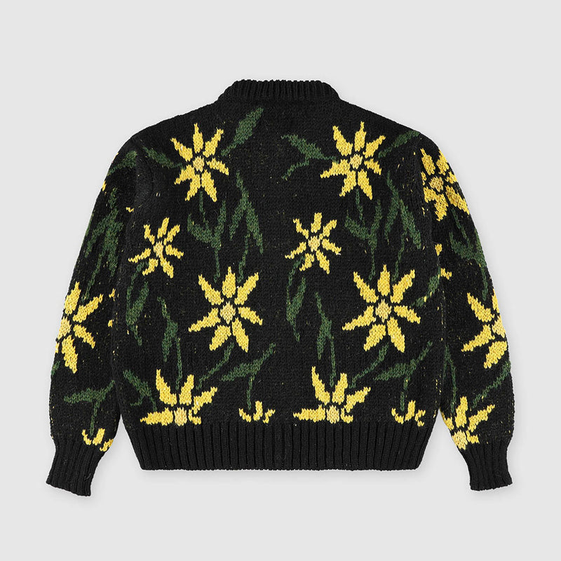 Howlin - Cardigan Fleur - Noir