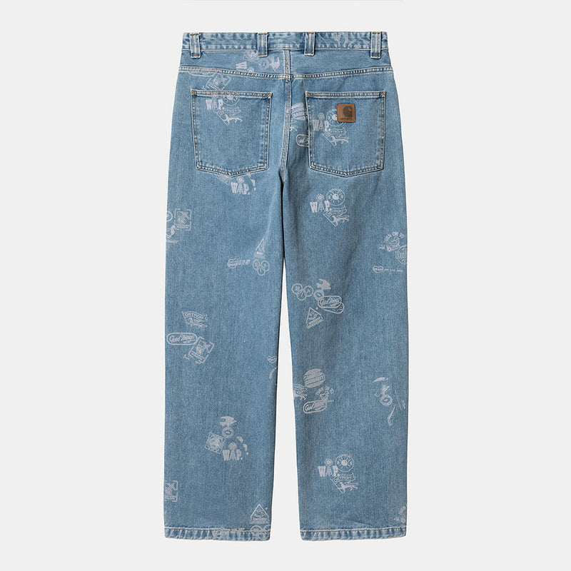 Carhartt WIP - Pantalon Stamp - Bleu