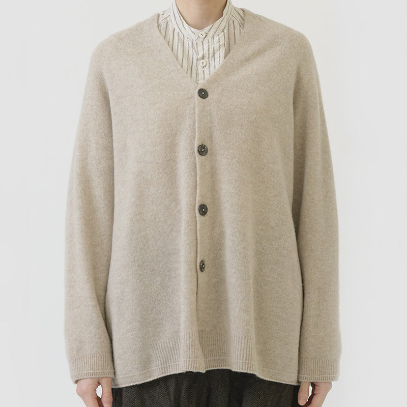 Pas de Calais -  Cardigan Laine Fine - Beige