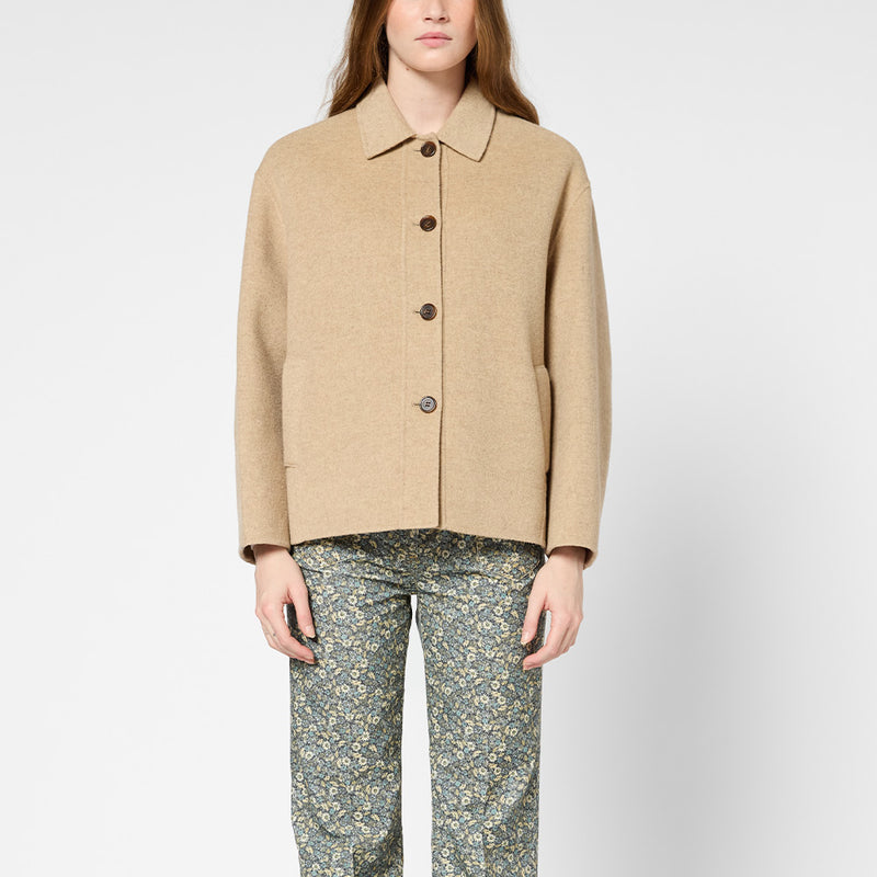 Gerard Darel - Manteau Sienna - Sable