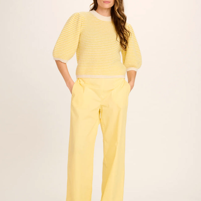 Les Tricots D'o - Pull Federica - Jaune