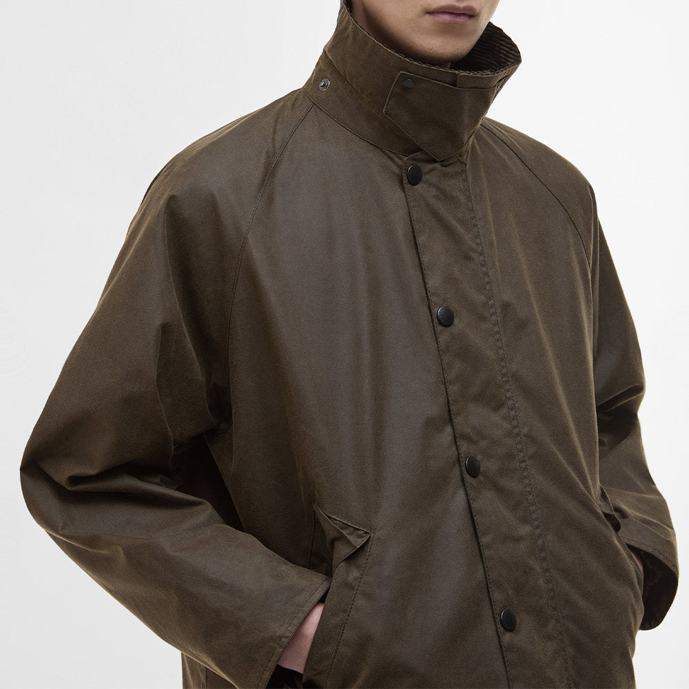 Barbour Transport Cotton Cargo Jacket | Green | FARFETCH JO