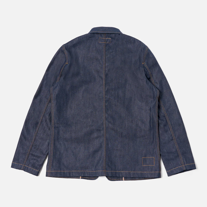 Universal Works - Veste Bakers Denim - Bleu Indigo