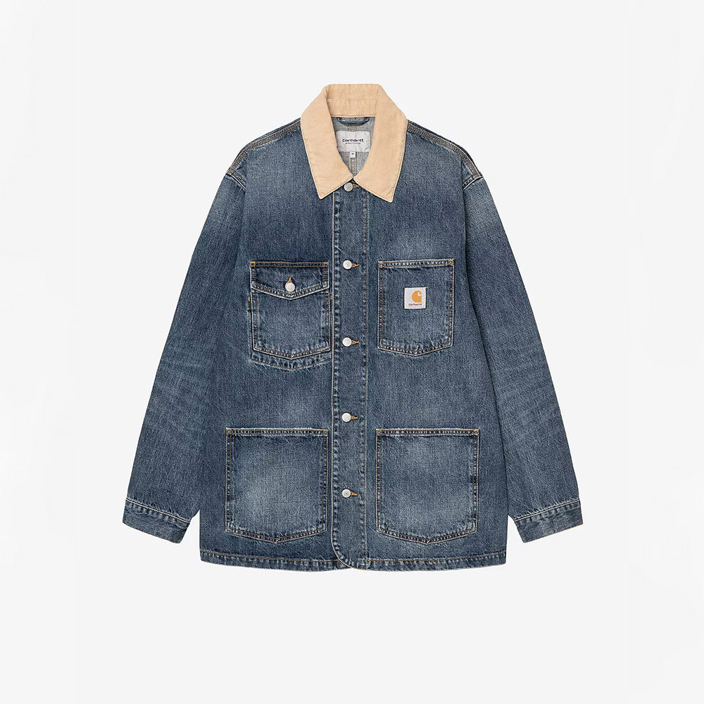 Carhartt WIP - Warren Chore Coat - Dusty Blue – Merci Paris