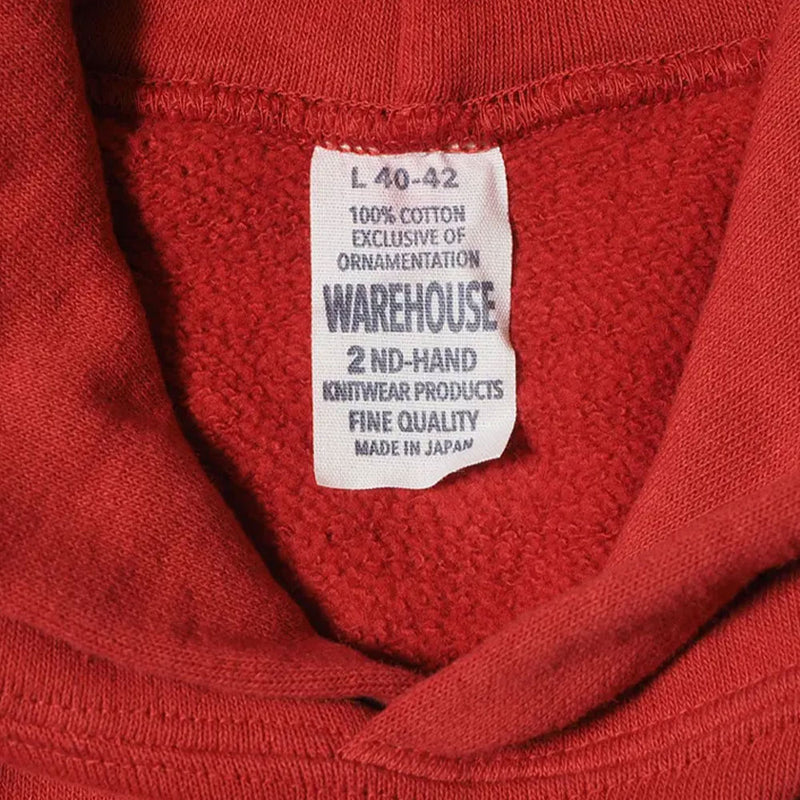 Warehouse & Co - Sweat à capuche uni 462 - Rouge