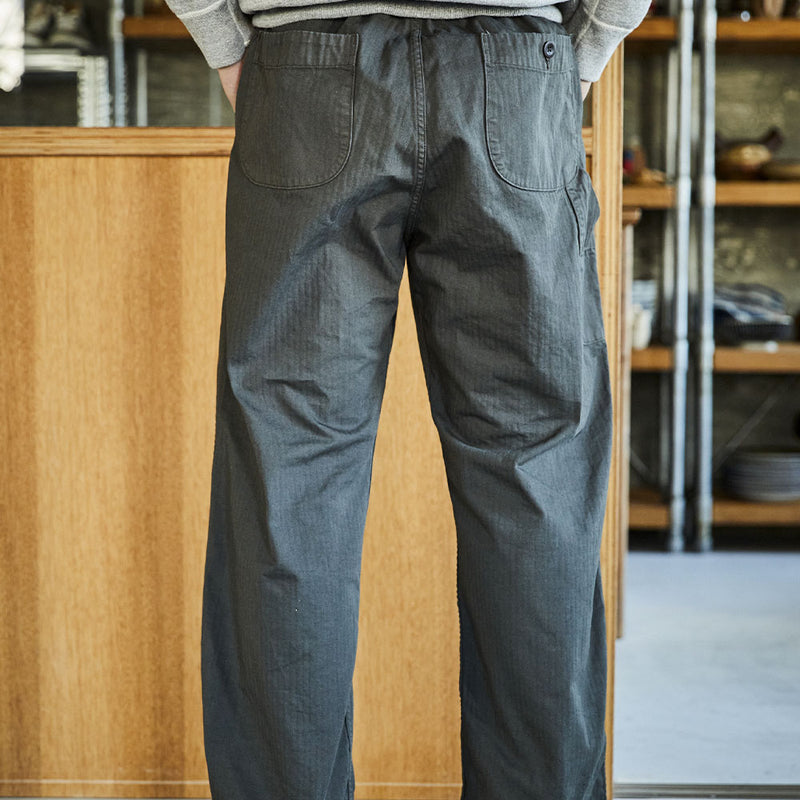 OrSlow - Pantalon de travail français à coupe large - Marron
