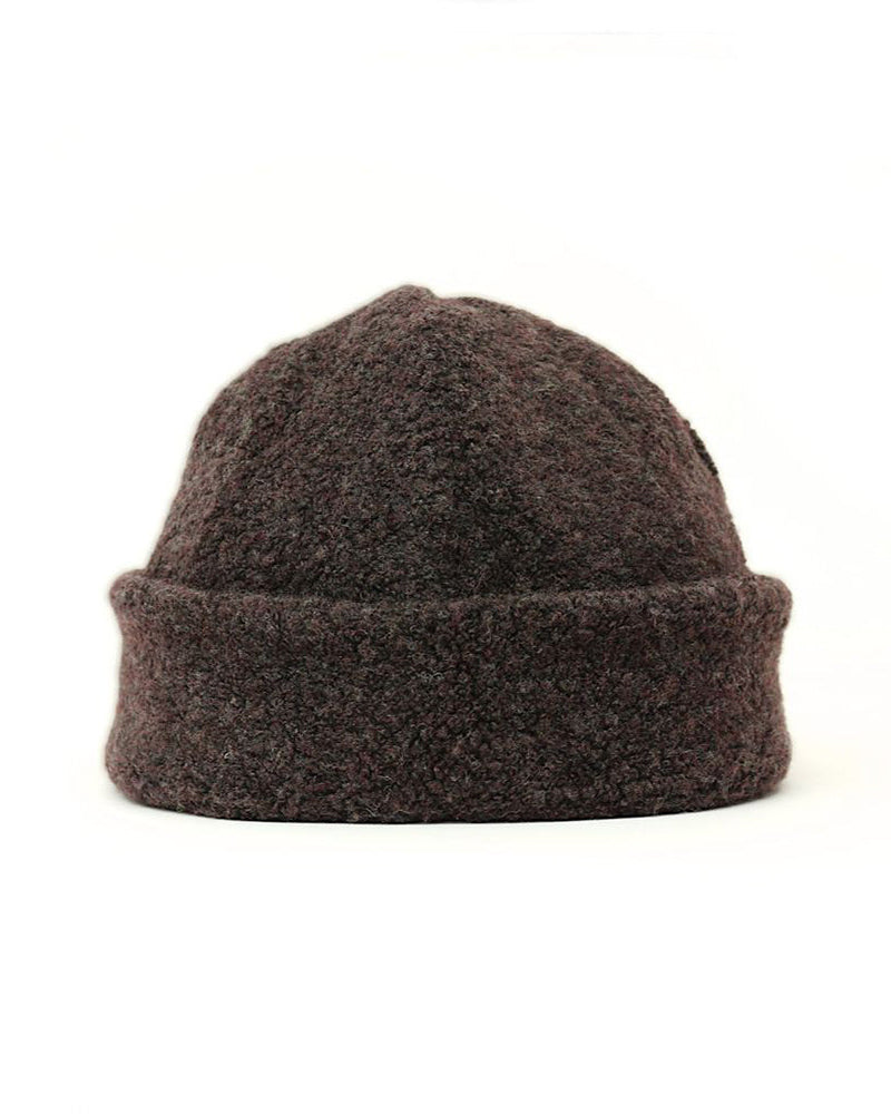 Bonnet Laine Recyclée - Marron - Cableami