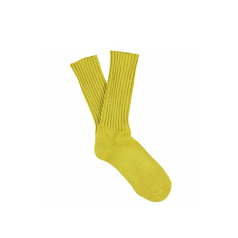 Escuyer - Chaussettes Crew - Jaune