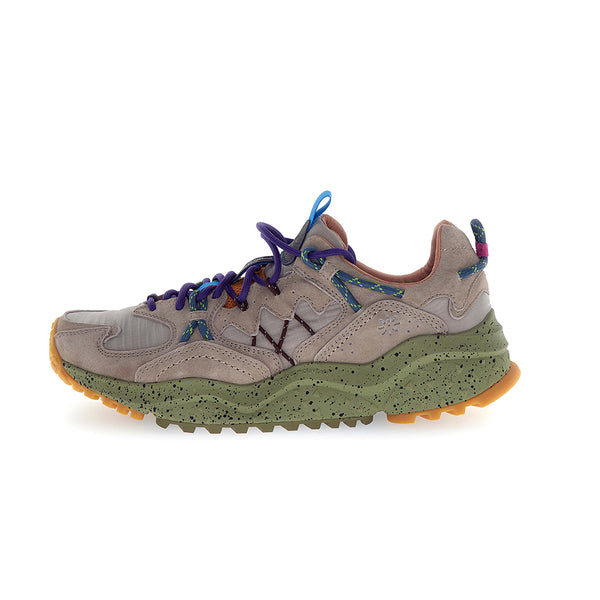 Flower Mountain - Baskets Yamabushi Uni Suede Nylon - Gris bleu