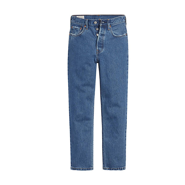Levi's - Jeans 501 Crop - Bleu