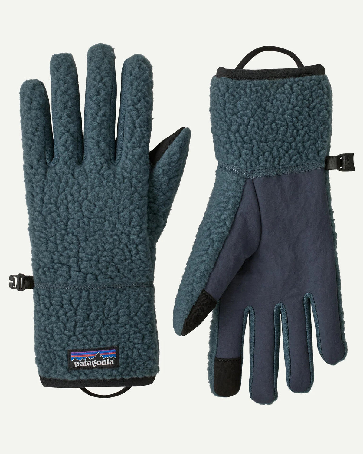 Patagonia - Gants Retro Pile - Bleu Summit