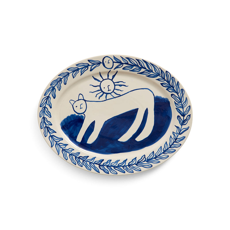 Assiette de service - Charlotte - Hay