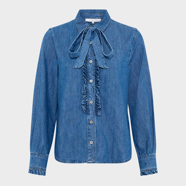 Gerard Darel - Chemise Alia - Bleu Jeans