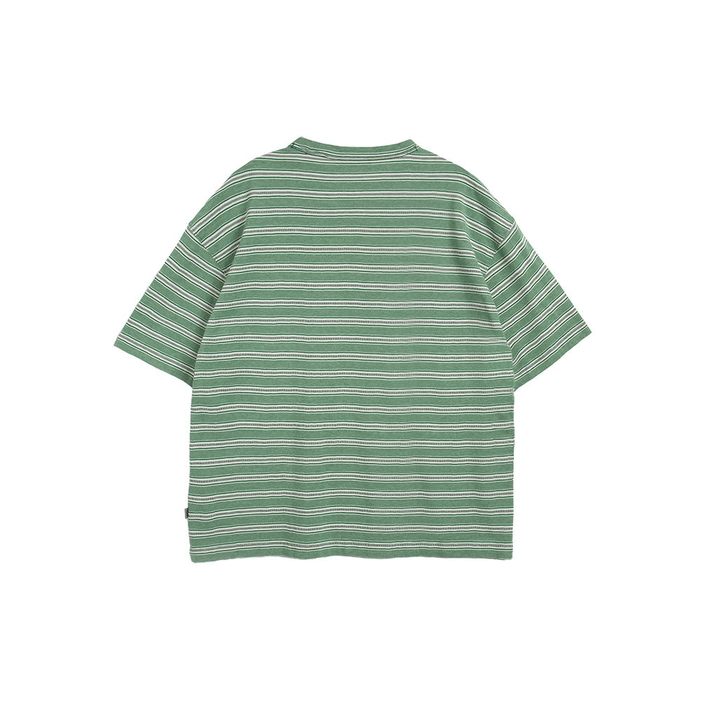YMC - Triple T-shirt - Green Striped – Merci Paris