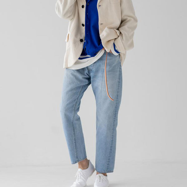 Ordinary Fits - Jeans Loose Ankle Denim - Ice Blue