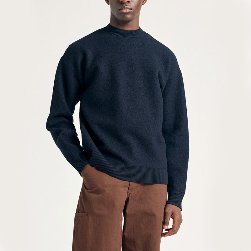 Norse Projects - Maille Rom Boiled - Marine