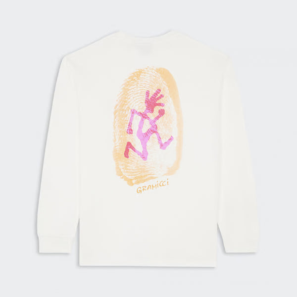Gramicci - T-shirt Thumbprint - Blanc