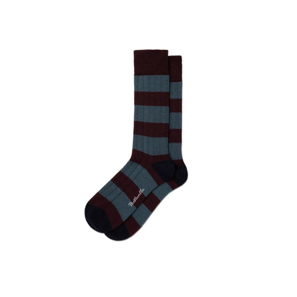 Pantherella - Chaussettes Fairford - Marron/Marine/Vert Cyprus