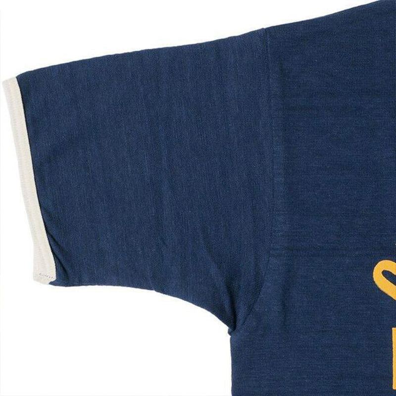 Warehouse & Co - T-Shirt Ringer Clarksville - Crème & Marine