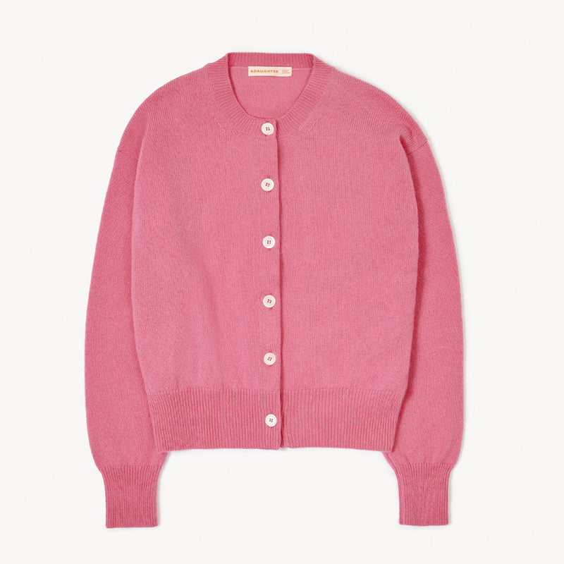 & Daughter - Cardigan Ada - Rose
