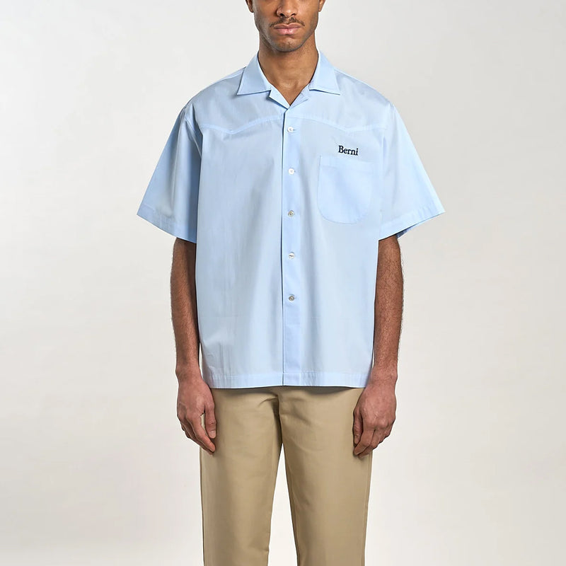 Berni - Chemise Game Night - Sky Blue