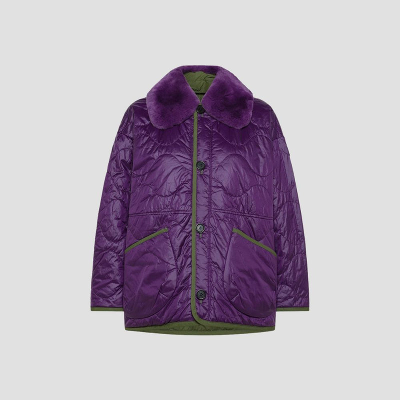 Peuterey - Manteau Gursky reversible - Vert violet
