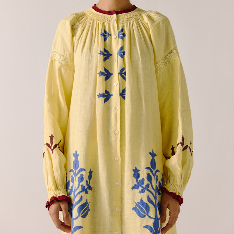 Cord - Robe Chole - Jaune