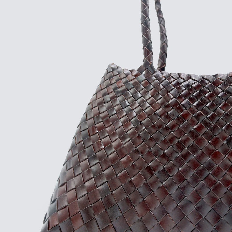 Dragon Diffusion - Sac Grand Santa Croce - Marron Foncé