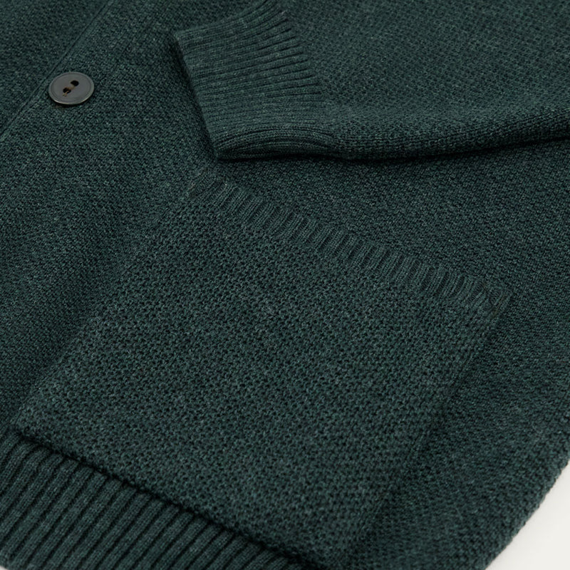 Nitto Knitwear - Cardigan Youri - Vert Fôret