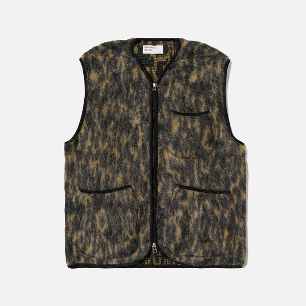 Universal Works - Veste Zip - Charbon