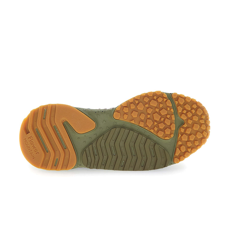 Flower Mountain - Baskets Yamabushi Uni Suede Nylon - Gris bleu
