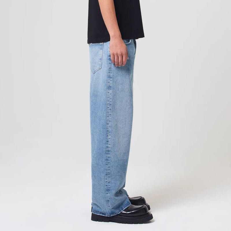 Agolde - Jean low slung baggy - Bleu clair