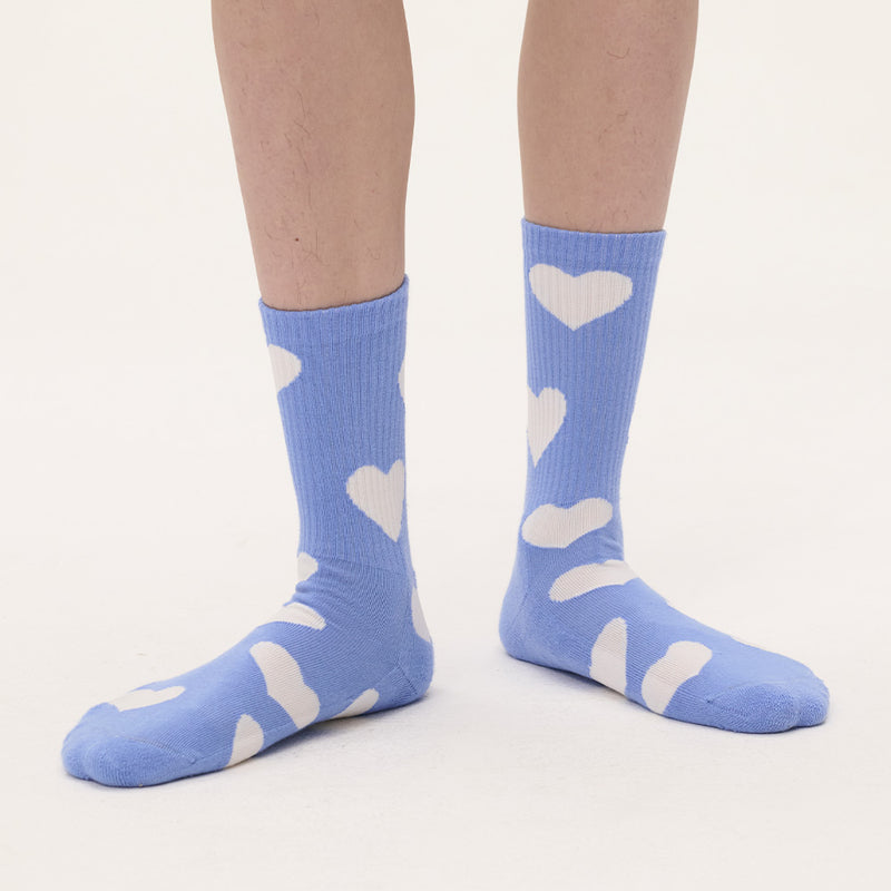 Carne Bollente - Chaussettes It Smells Love - Bleu